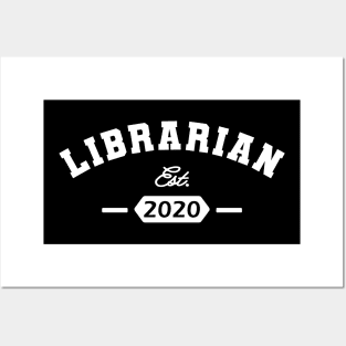 Librarian est. 2020 Posters and Art